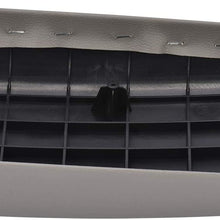 VeCarTech Center Console Lid Armrest Cover Kit with Hinge Latch Bumpers Fit for Chevrolet Trailblazer GMC Envoy,Buick Rainer Isuzu Ascender SAAB Oldsmobile Bravada 25998847 25998844 25998838- Gray