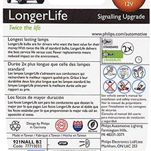 Philips 921NA LongerLife Miniature Bulb, 2 Pack