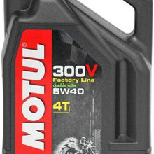 Motul 300V 4T Competition Offroad Synthetic Oil - 5W40 - 4L. 102708
