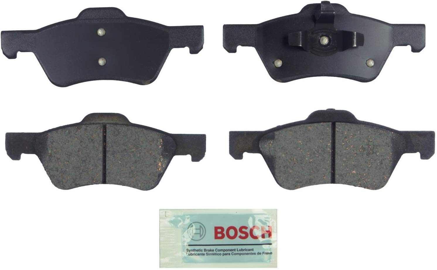 Bosch BE1047 Blue Disc Brake Pad Set For: Ford Escape; Mazda Tribute; Mercury Mariner, Front