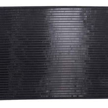 OCPTY Aluminum AC A/C Condenser Replacement fit for 2013 2014 2015 2016 2017 Honda Accord 2.4L 3.5L 4165