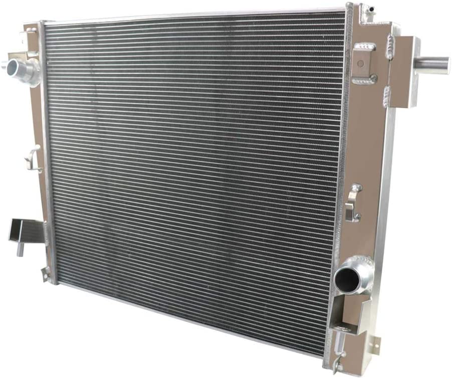 OzCoolingParts 08-16 Ford F-Series Radiator, 2 Row Core Aluminum Radiator for 2008-2016 2009 2010 13 14 15 Ford F250 F350 Super Duty 5.4L 6.2L 6.8L