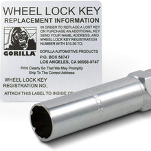 Gorilla Automotive 21631SD Small Diameter Wheel Locks (12mm x 1.50 Thread Size)