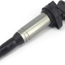 Ignition Coil Pack Set of 6 Replaces 221504470 12137594937 12137562744 12137571643 for BMW 325i 328i 330i 335i 525i 528i 530i 550i 650i X3 X5 X6 M3 M5 M6 Mini Cooper and More