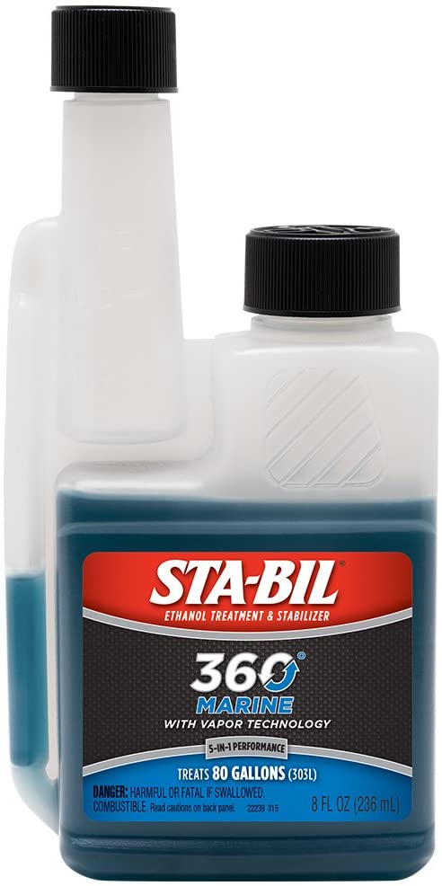 STA-BIL MARINE FORMULA ETHANOL TREATMENT 8 OZ, Manufacturer: GOLD EAGLE, Manufacturer Part Number: 22239-AD, Stock Photo