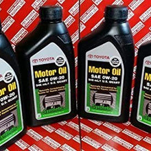 GENUINE TOYOTA OEM 00279-0WQTE-01 OIL (4 QUARTS) by Toyota