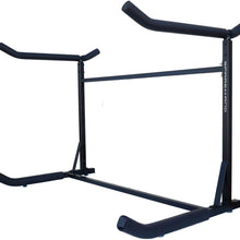 SPAREHAND Catalina Freestanding Double Storage Rack System for 2 Kayaks, 2 SUPs, or Canoe