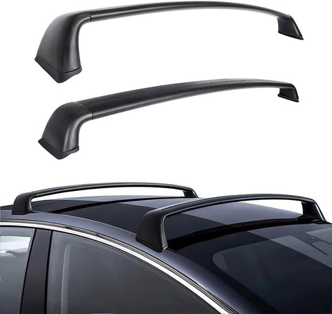 BUSUANZI Aluminum Top Rail Roof Rack Cross Bar Fit for Tesla Model 3 2017-2020 Luggage Carrier Travel Accessories