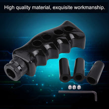 Universal Universal Gear Shift Knob Car Gun Grip Knife Handle Gear Shift Lever Knob Shifter with 3 Adapter 8mm 10mm 12mm