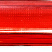 Third Brake Light Lens for 1994-2004 Compatible with Chevy GMC S10 Sonoma Regular Cab or Crew Cab Only Genuine RHA High Mount