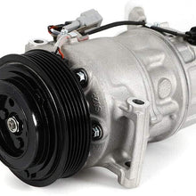 LFJD A/C Air Conditioner Compressor Kit，A/C Compressor & Clutch For Nis-s-an T-suru 1.6L & Sen-tra 1.8L 98585