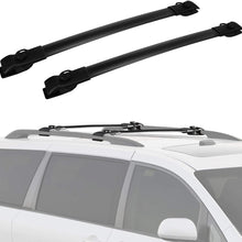 LEDKINGDOMUS Cross Bars Roof Racks Compatible for 2011-2020 Toyota Sienna, Luggage Crossbars Cargo Bag Carrier Aluminum Rooftop Set Carrying Kayak Bike Canoe