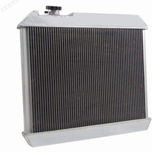 CoolingSky 52MM 3 Row Core Aluminum Radiator +16" Fan W/Shroud Combo & Relay Kit for 1961-1966 Chevy C/K 10 20 30 Pickup Truck, More GM Models丨Direct Replacement