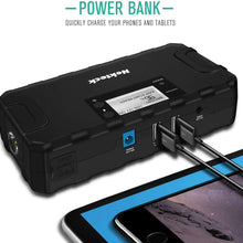 Nekteck Multifunctional Car Jump Starter Portable External Battery Charger 600A Peak with 16800mAh High Capacity - Emergency Auto Heavy Duty Jumper for Sedan Truck,Van,SUV, Laptop and More