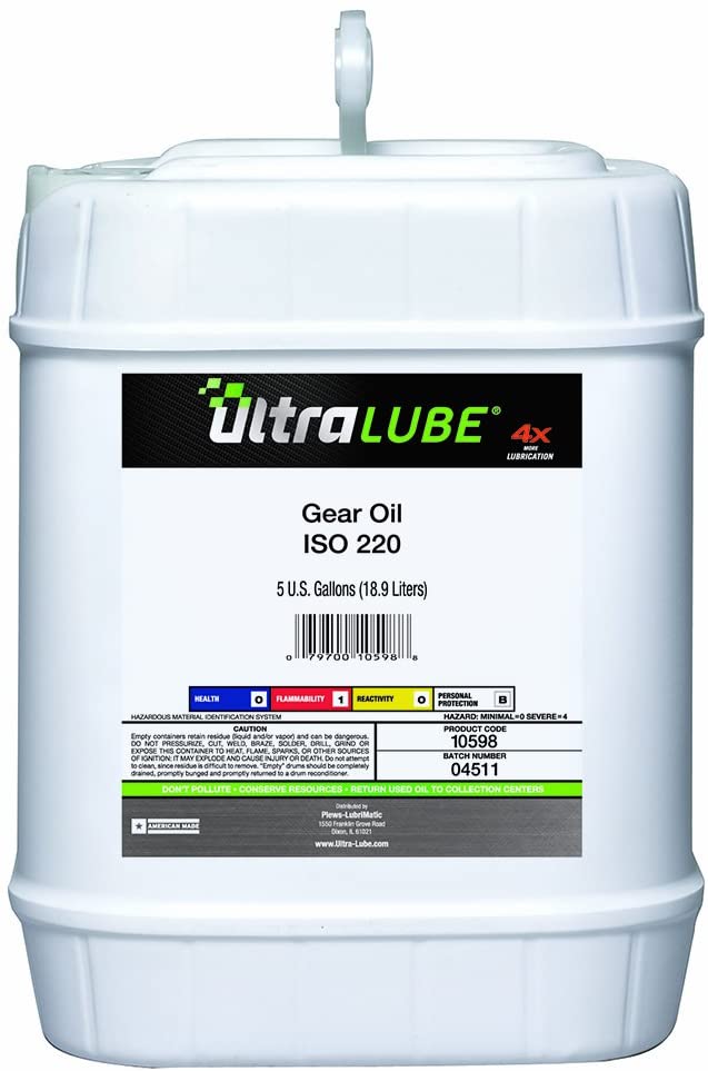 Plews / Edelmann UltraLube (10598) ISO 220 Gear Oil - 5 Gallon
