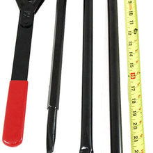 Red Hound Auto 1994-1998 Compatible with Dodge Ram Lug Extension Ratchet Tire Tool Replacement Kit for Jack w Case