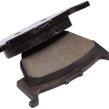 QKPARTS Semi-Metallic Front Rear Brake Pads For 2014-2017 Honda Pioneer 700 New