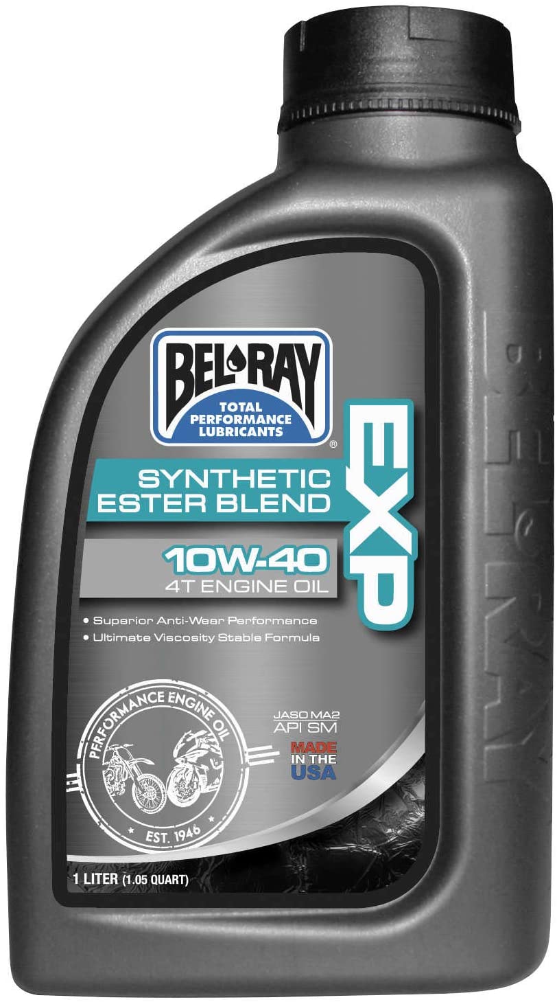 Bel-Ray Lubricants 99120-B1LW / 91900-BT1LP Bel Ray Lubricants Exp Semisyn 10w40 1l