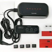 RHUNDO RS-21S 3-way Car Cigarette Lighter Splitter/Adapter/Charger + 2 USB 3.4Amp, with Remote Touch Sensor Switch