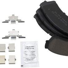 Front & Rear Ceramic Brake Pad Kit for Ford Fusion MKZ Mazda6 Mazda 6