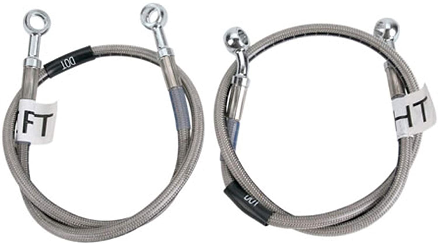 Cycleflex Brake Lines Two-Line Race Kit Fits 1998-2003 Yamaha YZF-R1