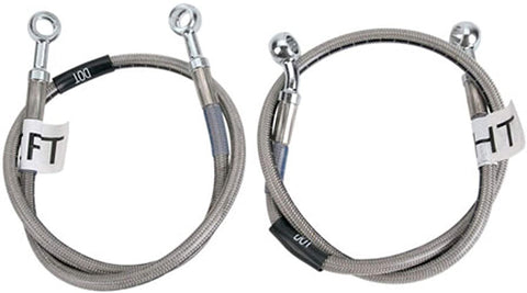 Cycleflex Brake Lines Two-Line Race Kit Fits 1998-2003 Yamaha YZF-R1