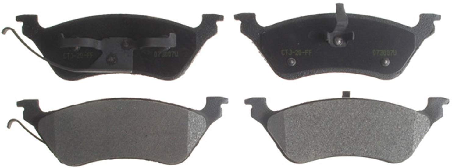 ACDelco 14D858M Advantage Semi-Metallic Rear Disc Brake Pad Set