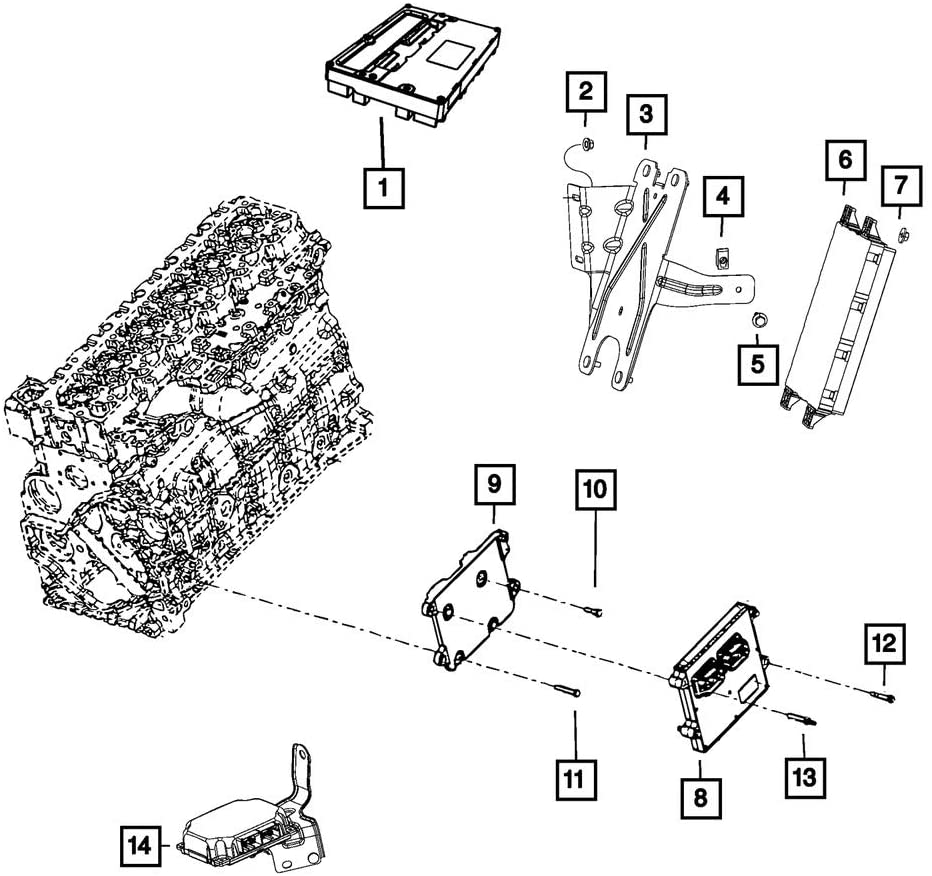 MOPAR 68227783AA - Module Transmission Control