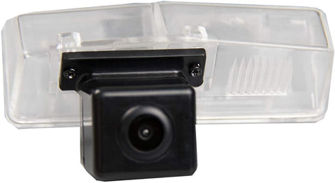 Misayaee Rear View Back Up Reverse Parking Camera in License Plate Lighting Night Version (NTSC) for RAV4 (13-15)/Venza(08-14)/ Matrix (08-14) / Prius V C (01-14)/ CT200H (11-15)