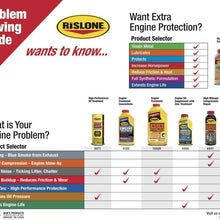 Rislone 4405 Engine Oil Supplement Concentrate with Zinc Treatment - 11 oz.,Yellow