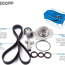Timing Belt Kit and Water Pump with Tensioner, ECCPP Automotive Replacement Timing Parts for 2004 Pacifica 3.5L V6 SOHC VIN 4