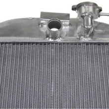 OzCoolingParts 28-41 Ford Hot Rod Radiator, 3 Row Core Aluminum Radiator for Ford Hot Rod Chopped Model 40 w/Ford 302 V8 Engine 1928-1941