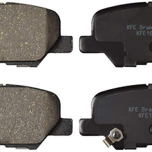 Premium Ceramic Rear Brake Pad Set KFE Ultra Quiet Advanced KFE1679-104