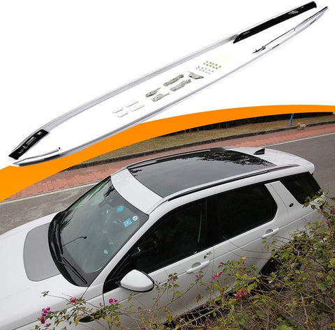 SnailAuto Silver Roof Rack Roof Rails Side Rails Fit for Land Rover Discovery Sport 2015 2016 2017 2018 2019 2020 2021
