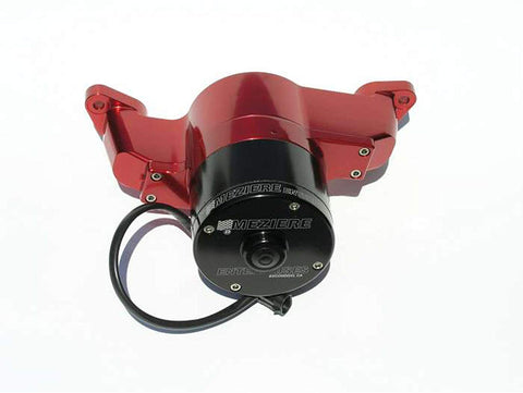 Meziere WP111R Red Billet Electric Water Pump for Small Block Ford
