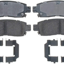 ACDelco 17D883CH Professional Ceramic Rear Disc Brake Pad Set