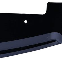 Grille Compatible with 2011-2014 Chevrolet Cruze Chrome Shell/Painted Black Insert