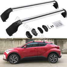 YiXi-Partswell 2Pcs Lockable Roof Rack Cross Bars Crossbar Baggage Luggage Carrier Rack Fit for Toyota C-HR CHR 2018-2020