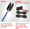 Brake caliper press, TUTOOLS caliper piston spreader, brake tools,brake caliper piston, brake caliper press ratchet with 2 extra pcs Steel Plates, Red