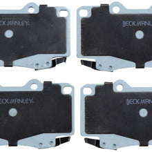 Beck Arnley 085-1641 Premium ASM Brake Pad