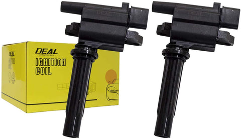 DEAL Pack of 2 New Ignition Coils For 1999-2003 Mazda Protege 1.6L L4 Replacement# UF276 C1223