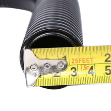 24" Stainless Steel Flexible Upper/Lower Radiator Hose & Chrome Caps Kit Black