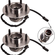 Bapmic 515029 Front Wheel Bearing Hub Assembly Compatible with 2000 2001 2002 2003 Ford F-150 2004 Ford F-150 Heritage 4WD 5 Lugs W/ABS 2Pcs