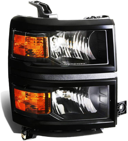 DNA MOTORING OEM-HL-0028-R Right Passenger Side Factory Style Headlight Lamp