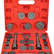 A ABIGAIL Disc Brake Caliper Wind Back Tool Kit Front and Rear Brake Piston Compression Tool Professional Automotive Mechanic Tool Set