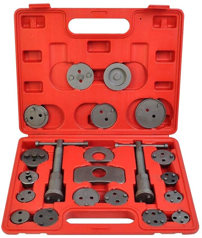 A ABIGAIL Disc Brake Caliper Wind Back Tool Kit Front and Rear Brake Piston Compression Tool Professional Automotive Mechanic Tool Set