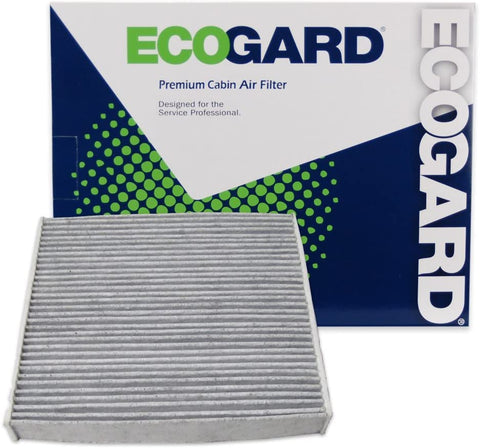 ECOGARD XC10036C Premium Cabin Air Filter with Activated Carbon Odor Eliminator Fits Toyota Camry 2007-2017, Corolla 2009-2019, RAV4 2006-2018, Highlander 2008-2019, Tundra 2007-2020