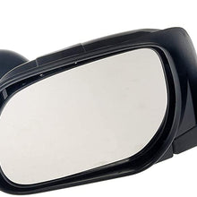 Dorman 955-1563 Driver Side Power Door Mirror - Folding for Select Toyota Models, Black