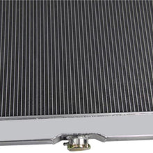 Primecooling 56MM 3 Row Core Aluminum Radiator for Fairlane Ranchero Mustang XR-7, Cougar V8 1967-70 (24" Core Wide)