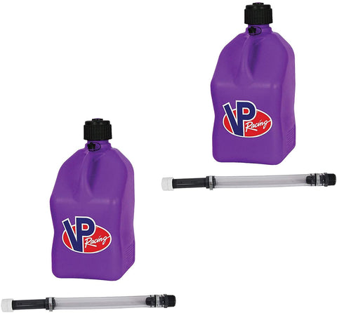 VP Racing Fuels 5 Gallon Square Motorsport Utility Container Racing Purple & 14